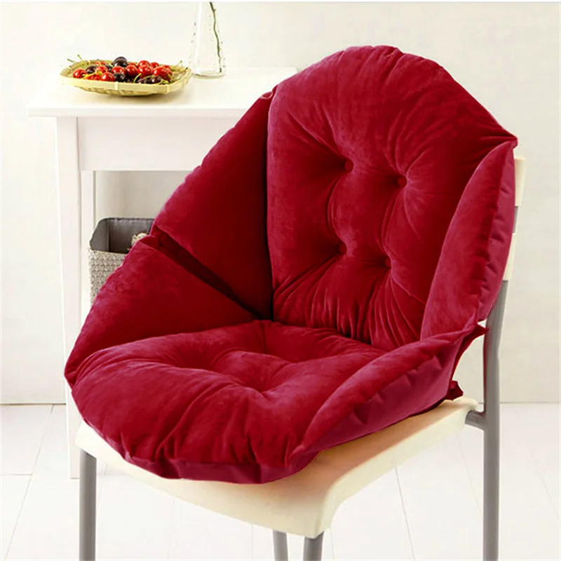 Office Cushion Student Chair Cushion Thick Non-slip Cushions Breathable Semi Enclosed Seat Cushion Waist  Warm Comfort Car Seat