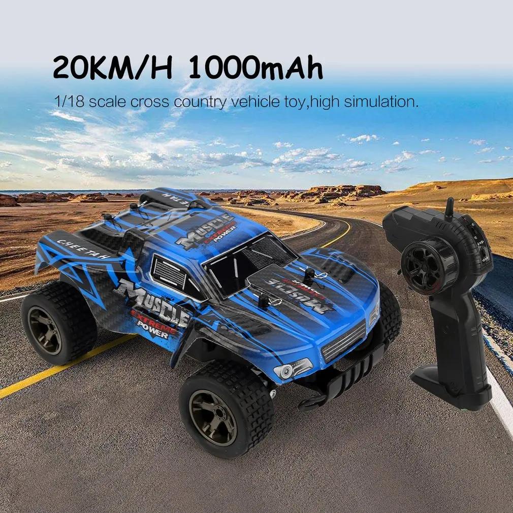 Олень 1:18 автомобиль 20 км/ч 1/2 батареи 500 мАч пульт дистанционного управления модель внедорожника игрушка 2,4 ГГц скалолазание автомобиль