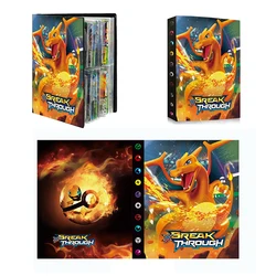 Porte cartes de jeu Pokemon, livre d'album, porte cartes de Collection Pokemon de grande capacité, 240 pièces, Album Vmax Gx E pokémon 