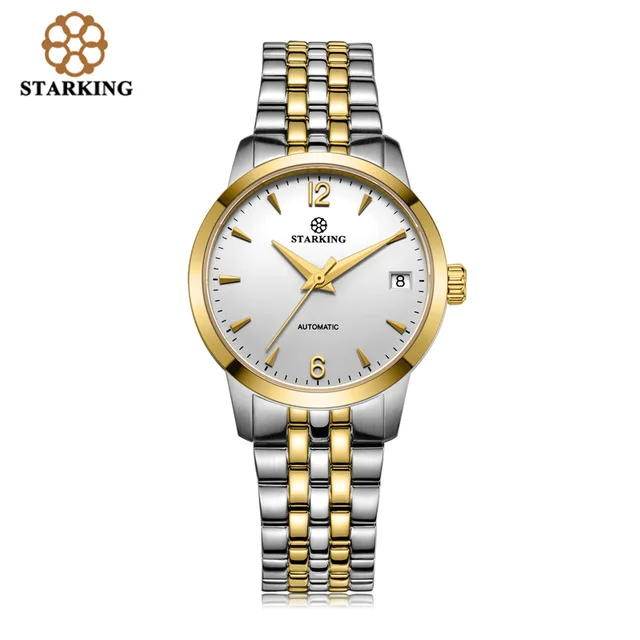 AL0194GS81 STARKING, женские часы, Топ бренд, роскошные, розовое золото, женские часы, нержавеющая сталь, платье, женские часы, механические наручные часы, подарок - Цвет: AL0194GS81