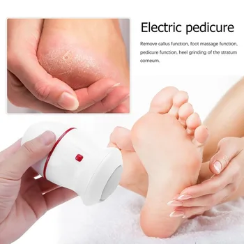 

Foot Pedicure Tools Electric Foot File Grinder Dead Skin Callus Remover for Feet Care Foot Grinding Machine With 2 Grinding Head