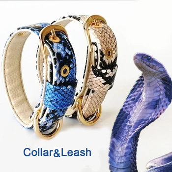 

Luxury Pet Dog Collar Leash Set Leather Durable Collar Pet Cat Puppy Dogs Necklace Lead Collar for Smal Large Dog Leash Shepherd