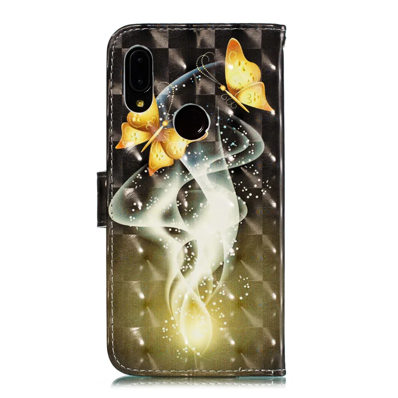 3D Relief Cover Redmi 7 Wallet Case For Xiaomi Redmi NOTE 7 PRO Cases Flip Leather Bag Redmi 7A Book Case