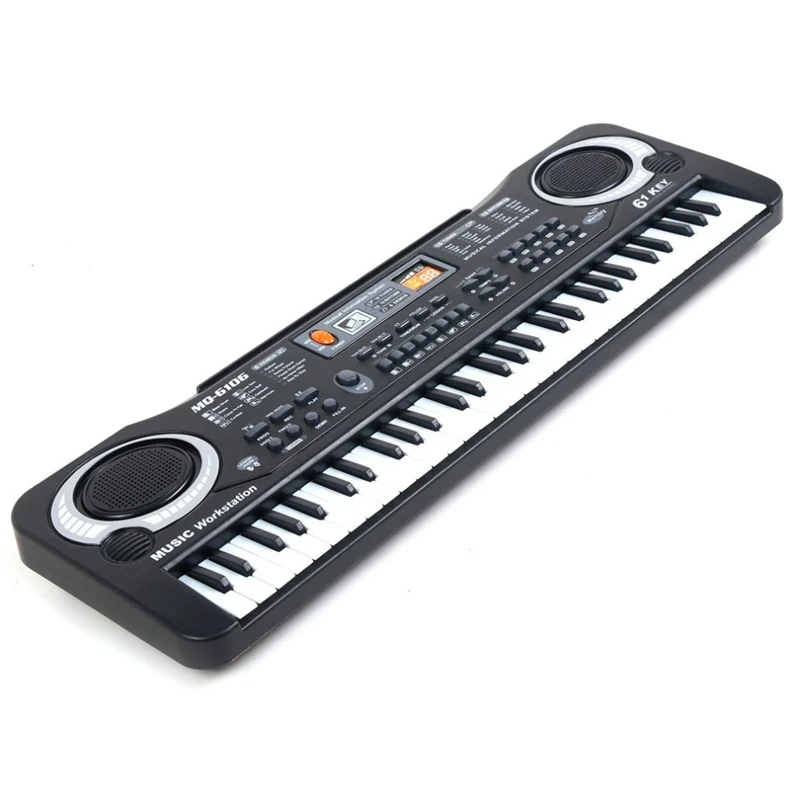 HOT-61 Keys Digital Music Electronic Keyboard Board Toy Gift Electric Piano Organ For Kids Multifunction And Delicate