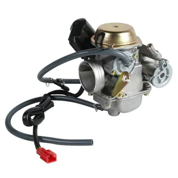 

2-Pin Connection Carburetor 24mm PD24J Carburetor Assembly Scooters Motorcycle