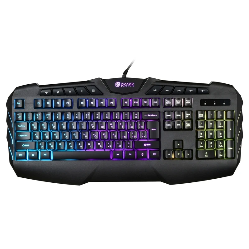 Клавиатура OKLICK 777G PSYCHO, черный