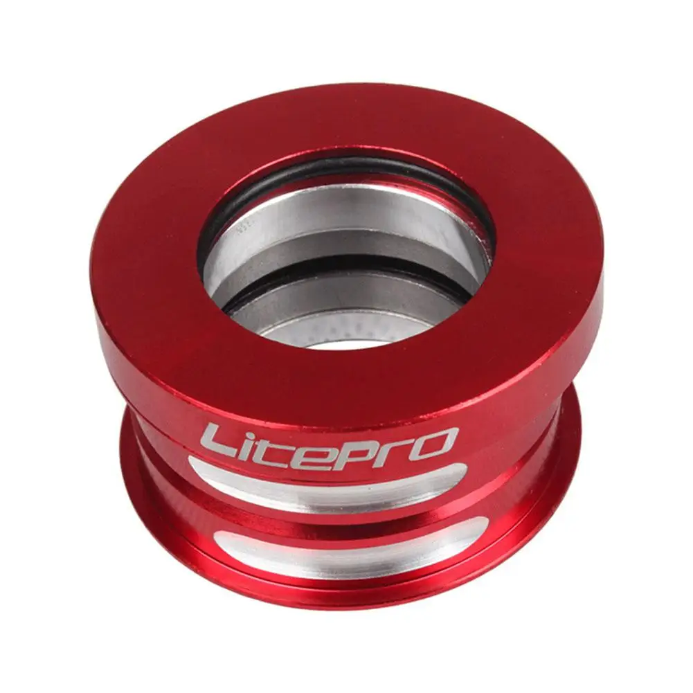 

Litepro 44mm mountain bike folding bike bearing cup CNC ultra-light aluminum alloy built-in stainless steel Palin head bowl
