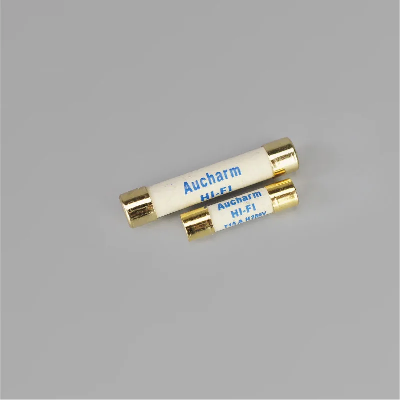 Fuse Tube Aucharm Hifi Silver Alloy CD Turntable Amplifier Preamp Post-amp Gold-plated