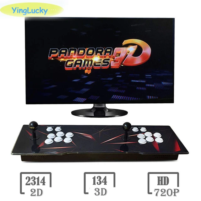 Yinglucky Pandora box 3d WiFi 8000 in 1 Arcade joystick Console Arcade Game Device Dual HD VGA Interface TO TV PC Yinglucky Pandora box 3d WiFi 8000 in 1 Arcade joystick Console Arcade Game Device Dual HD VGA Interface TO TV PC