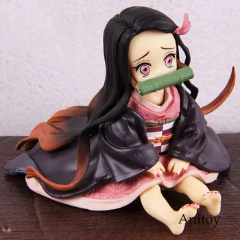 

Anime Demon Slayer Kimetsu No Yaiba Kamado Nezuko Figure Car Decoration Toy Kamado Nezuko Action Figure PVC Collectible Toy