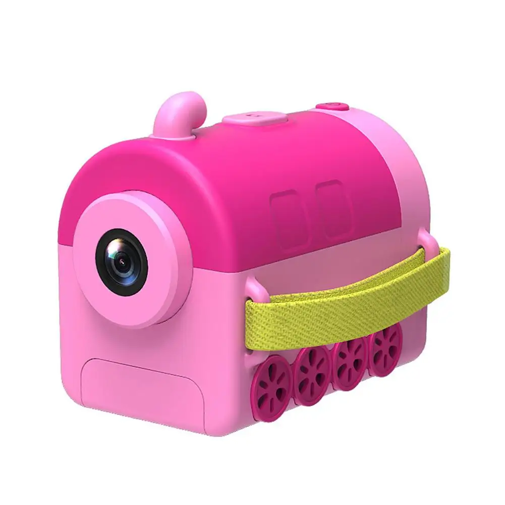 

High Quality Little Train Children's Digital Camera Child Camera Toy Cute Cartoon Mini Baby Photo Cameras Birthday Gift For Kids