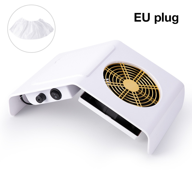 Power Nail Dust Collector Nail Art Salon Suction Dust Collector 40W Machine Vacuum Cleaner Fan Nail Art Equipment Tools