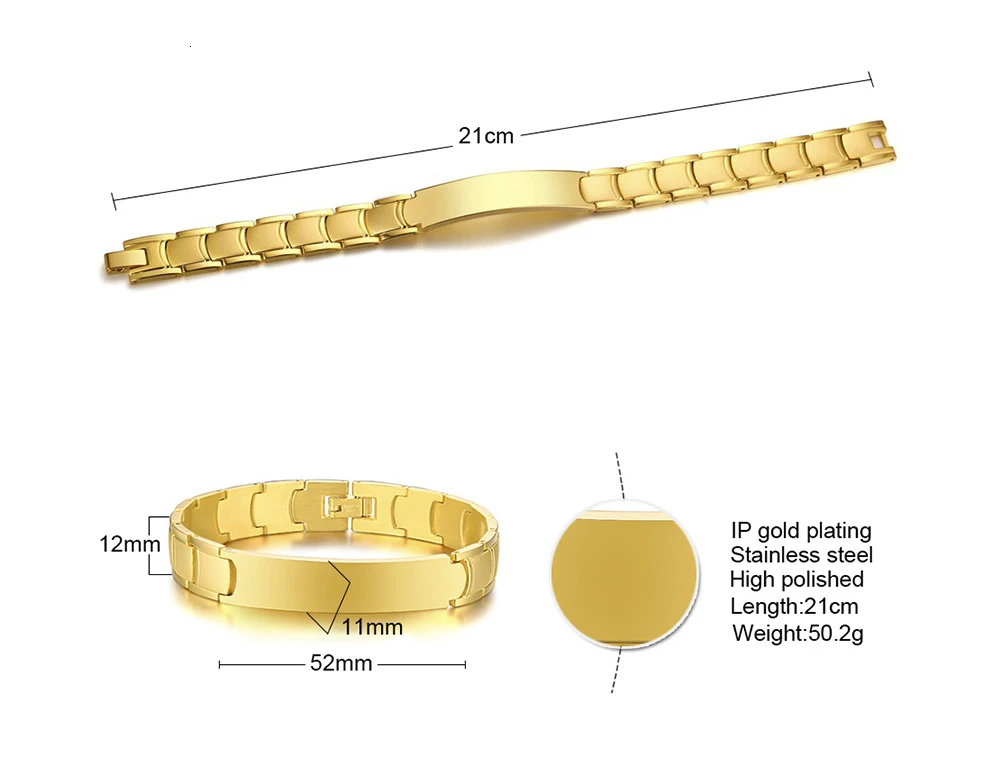 12 мм персонализированные гравировка вдохновляющий браслет из нержавеющей стали бар браслет разных цветов мужские ювелирные изделия