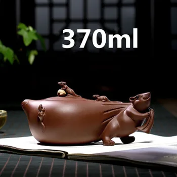 

Teapot China Chinese Yixing Clay Teapot Tea Sets Porcelain Infuser 370ml New Arrived High Quality With Gift Box Safe Packaging