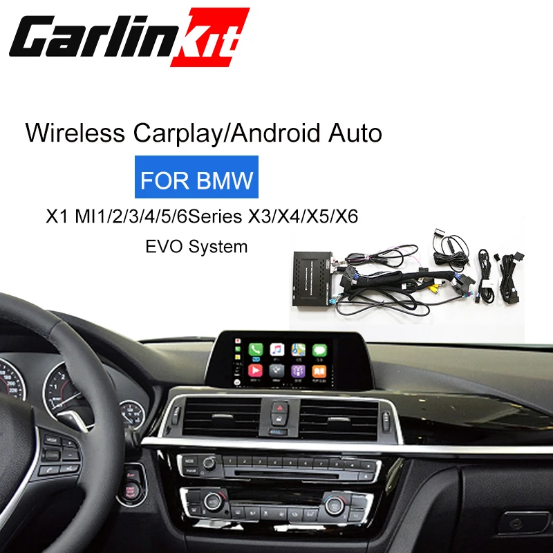 

Carlinkit CarPlay Module for BMW 1/2/3/4/5/7Series X3 X4 X5 X6 MINI With EVO System With Carplay Mirroring