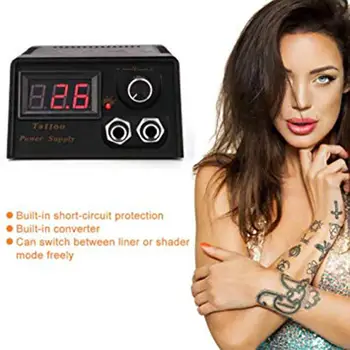 

Pro Mini LED Digital Tattoo Power Supply Voltage Transformer Machine Accessories