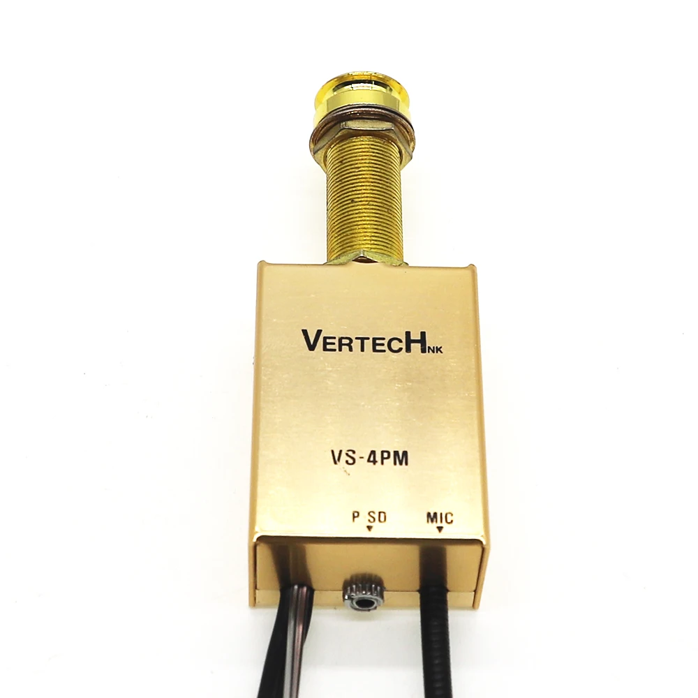 VERTECHnk розетка для гитары Датчик захвата с микрофоном звукосниматель для акустической гитары пьезо бас/средний/тройной управления для акустической фолк Classi