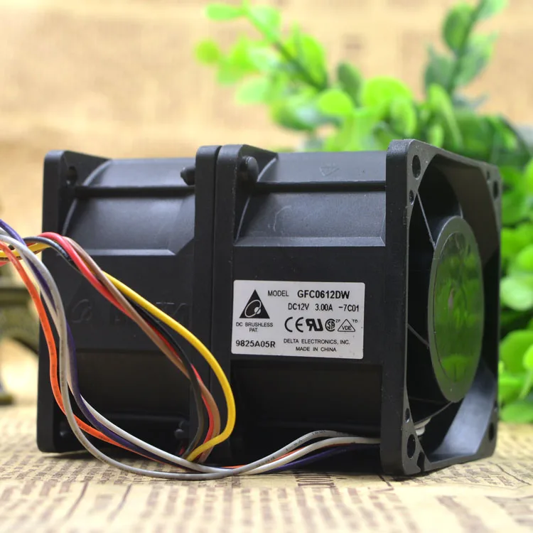 GFC0612DW 12V 3.0A 6 см 6076 защиты электродвигателя Вентилятор охлаждения