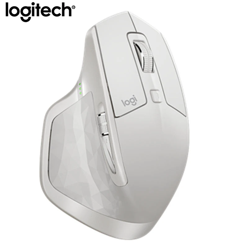 Мышь logitech MX Master3, беспроводная, Bluetooth, 2,4 ГГц, приемник, мышь, Офисная мышь, Mx master, 2 s, обновленный переключатель для подключения 3 устройств - Цвет: Master 2S White