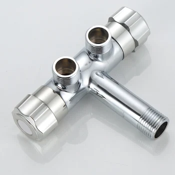 

3 Way Triangular Valves One Into Two Out Double Water Angle Multi-function for Home ALI88
