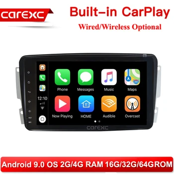 

CarExc Android 9.0 CarPlay Muiltmedia Player for Mercedes Benz A-W168 C-Class W203 CLK-Class W209 C209 G-Class W463 Viano Vito
