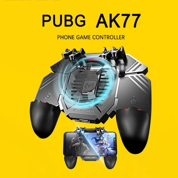 

Mobile Phone Gaming Controller Pubg AK77 Peripherals JoystickController for Android iOS PUBG Trigger Controller Button Gamepad