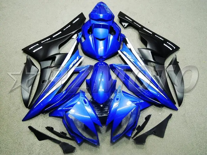 Новые ABS полные комплекты обтекателей подходят для YAMAHA YZF-R6 2006 2007 Обтекатели набор YZF R6 06 07 литьевая форма части синий