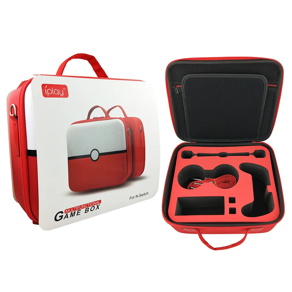 

Switch Mainframe Storgage Bag Pokemon Switch Large Bag Poke Ball Convenient Storgage Bag Handbag