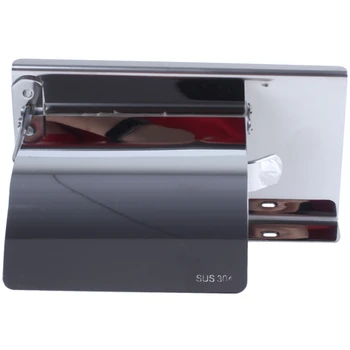 

Toilet Paper Holder with Shelf - Bathroom Tissue Holder Toilet Roll Holder Wall Mount