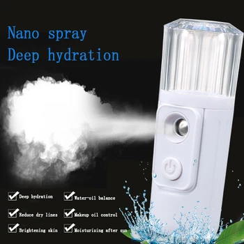 

Facial Sprayer Air Humidifier Mini USB Face Steamer Nano Mist Multifunctional Beauty Instrument Moisturizing Skin Rejuvenation
