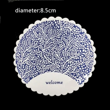 

free shipping bar consumable items/hotel disposable coaster/Cutlery mat