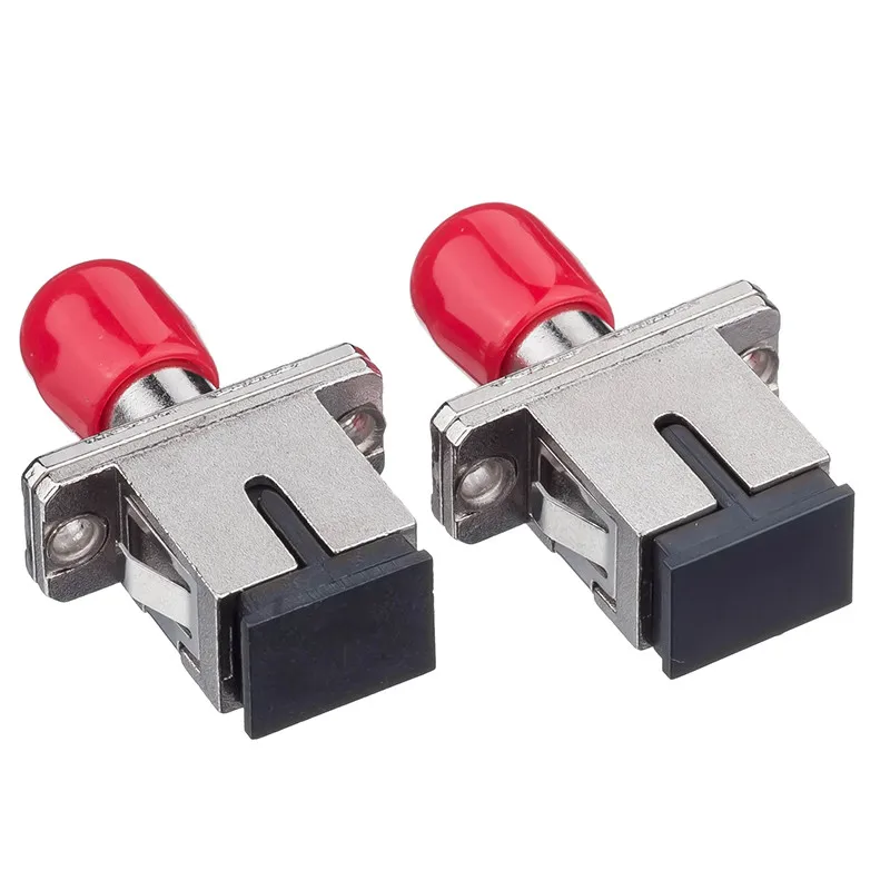 

Simplex Singlemode ST-SC Carrier-Class Fiber Optic Coupler Adapter, ST-SC Single Mode Simplex Metal Fiber Adapter
