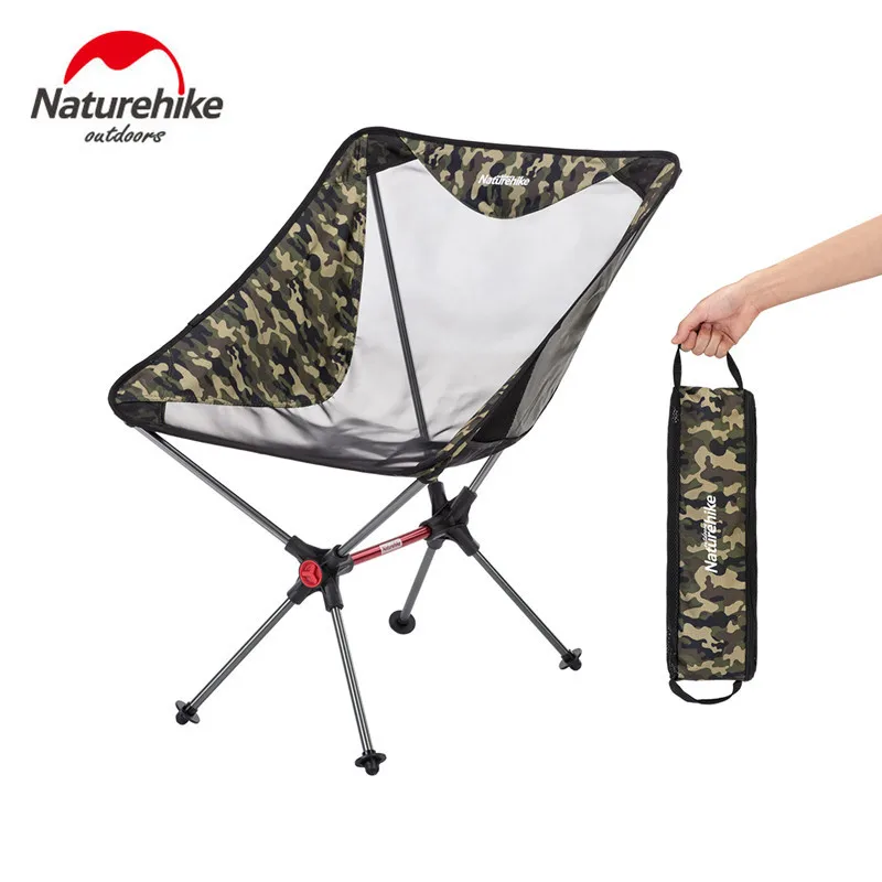 Naturehike Fishing Camping Chair Portable Lightweight Folding Camp Chairs Heavy Duty 120KG Load