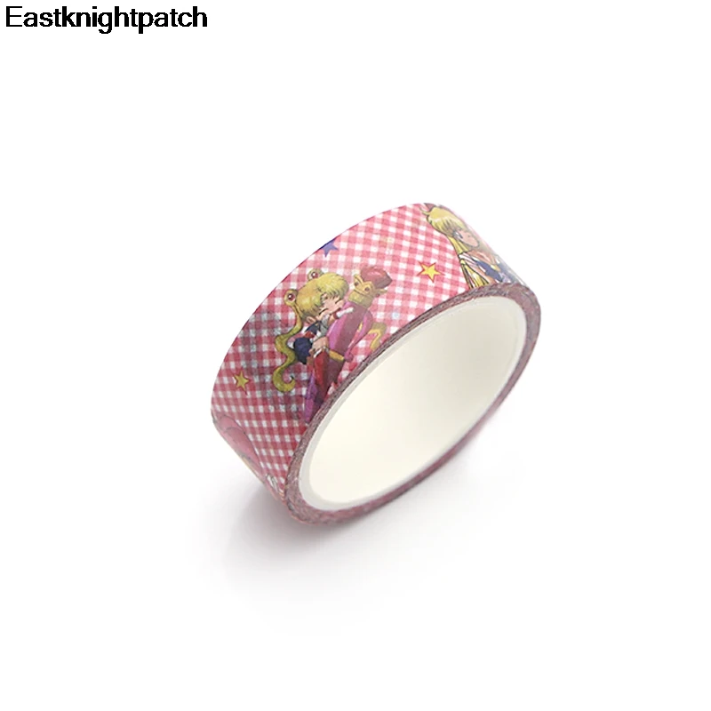 Сейлор Мун мультфильм Забавный DIY Скрапбукинг липкий клей Васи бумага маскирования клейкие ленты Печатные узоры наклейки E0159