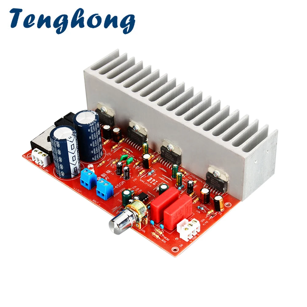 Аудиоусилитель Tenghong TDA7294 Плата усилителя мощности 200 Вт * 2 Hi Fi усилитель звука для