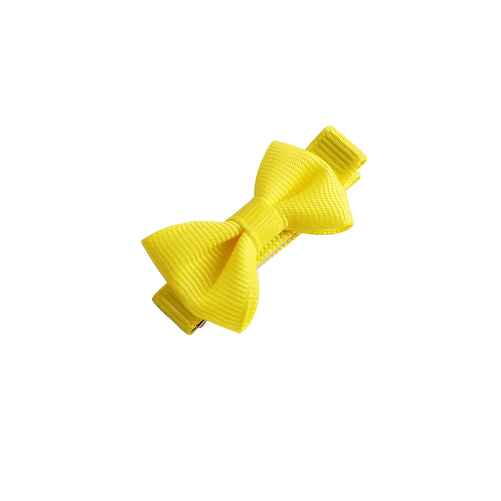 Yellow hairclip Модные детские заколки для волос карамельного цвета, изысканные аксессуары для волос для девочек, милые резинки для волос, заколка-бант для принцессы, подарок - Цвет: Yellow hairclip