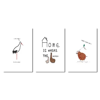 

Black And White Contracted Art Fashion Nordic Modern Style Posters Canvas Pictures For Living Room Decor Painting Unframed