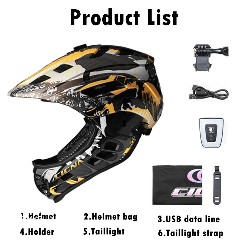 Полностью покрытый Детский велосипедный шлем Балансирующий велосипед детский