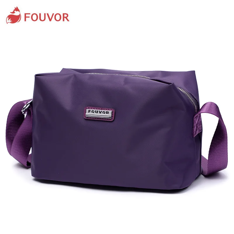 Fouvor 2019 модная нейлоновая маленькая сумка мессенджер с клапаном Повседневная
