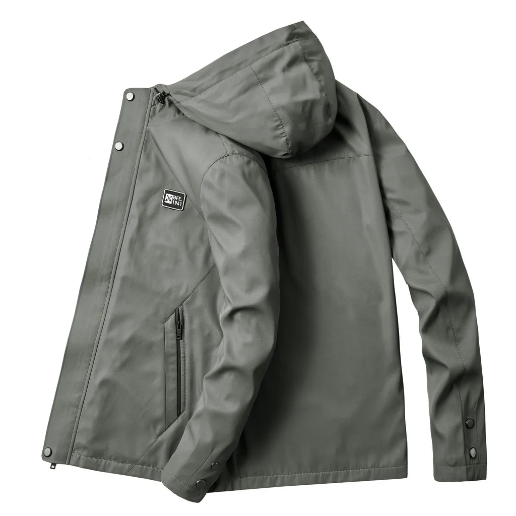 JAYCOSIN, мужская куртка для улицы, спортивный плащ, ветровка для альпинизма, для рыбалки, водонепроницаемая куртка, Мужская Повседневная ветровка