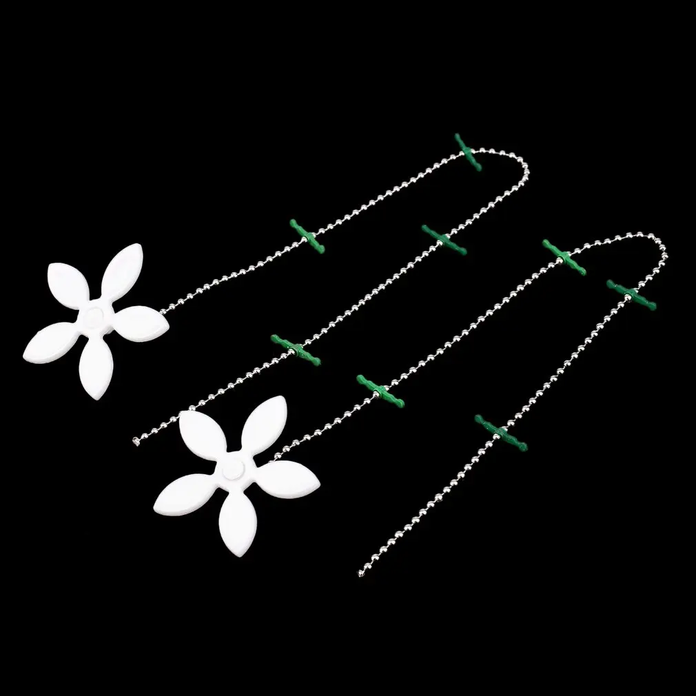 Useful 2pcs Shower Chain Hair Cleaner Wig Kitchen Sink Filter Drain Hair Catcher Bathroom Bathtu Hair Removal Tool