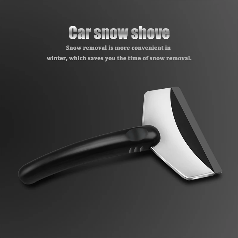 2pc Snow Removal Ice Scraper Car Windshield Multifunctional Snow Brushes Broom Tools