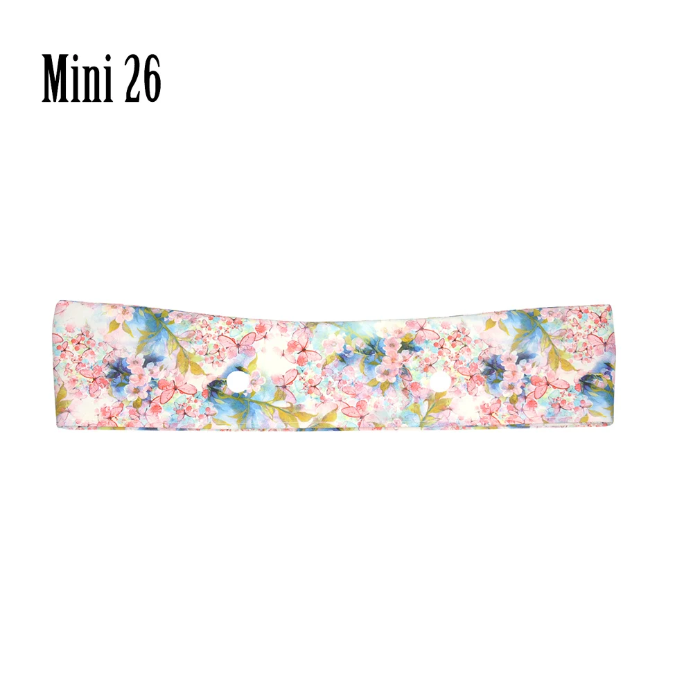 New Summer Classic Mini Floral Fabric Trims Covers Cotton Fabric Thin Decoration for Obag Handbags O Bag Body for Autumn Spring 