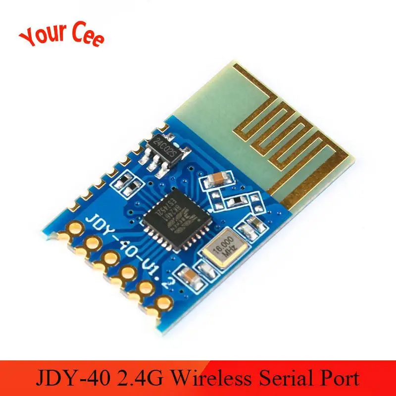 JDY 40 2 4G беспроводной приемопередатчик с последовательным портом и модуль