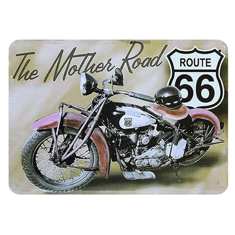 retro motorcycle signs vintage metal tin plate classic iron picture decor wall of garage bar cafe home gym