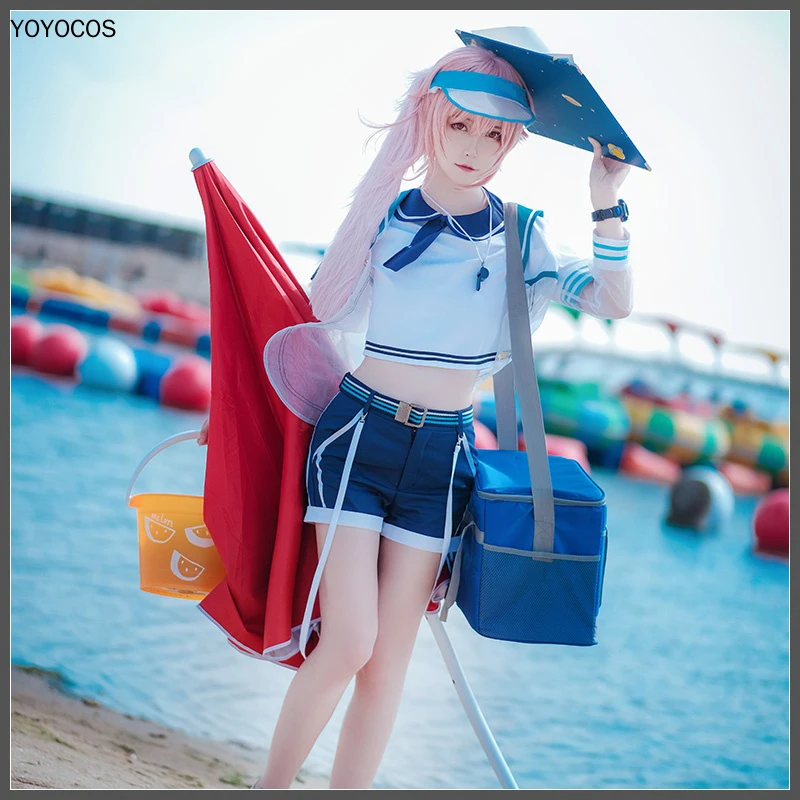 Женский карнавальный костюм YOYOCOS Arknights Ansel праздничный для костюмированной