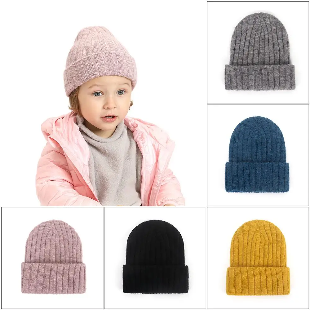 

1-4 Years old Toddler Boys Girls Beanie Hats Knitted Warm Christmas Caps Kids Autumn Winter Girls Hats Toddler Boys Girls gorro