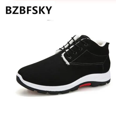

2020 New Winter New Snow Boots Comfortable Warm Boots Ankle boots Wear-resistant Cotton Shoes Men snow boots Ankle boots