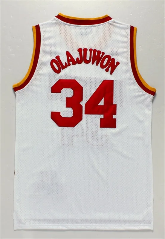 For men Новинка А+++ Качественная мужская майка для взрослых Bill Laimbeer 40 Давид Хаким 34 олахувон Робинсон 50 ХЬЮСТОН - Цвет: For men