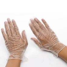 100 шт Одноразовые безпорошковые латексные ПВХ перчатки дозатор посылка